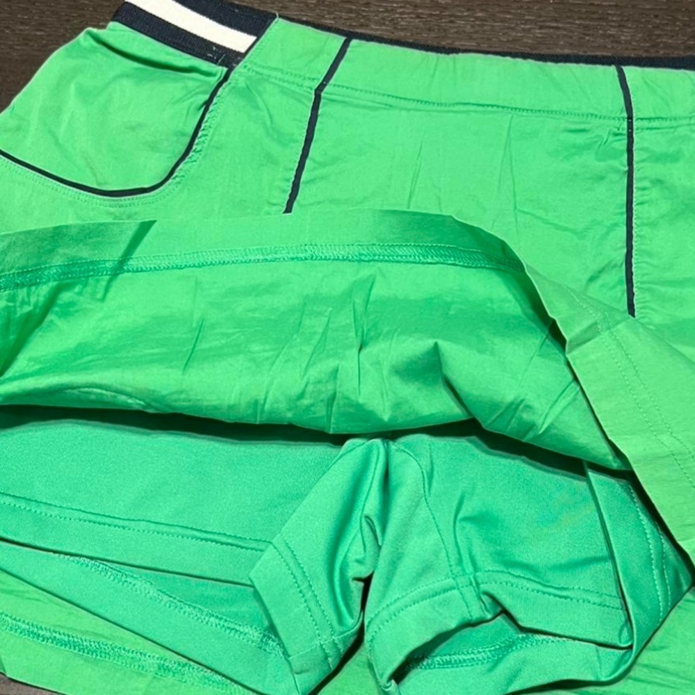 Fila Vintage Lined Women’s Green Pickleball/Tennis Skirt Sz Small w/ Pockets - Picture 2 of 4